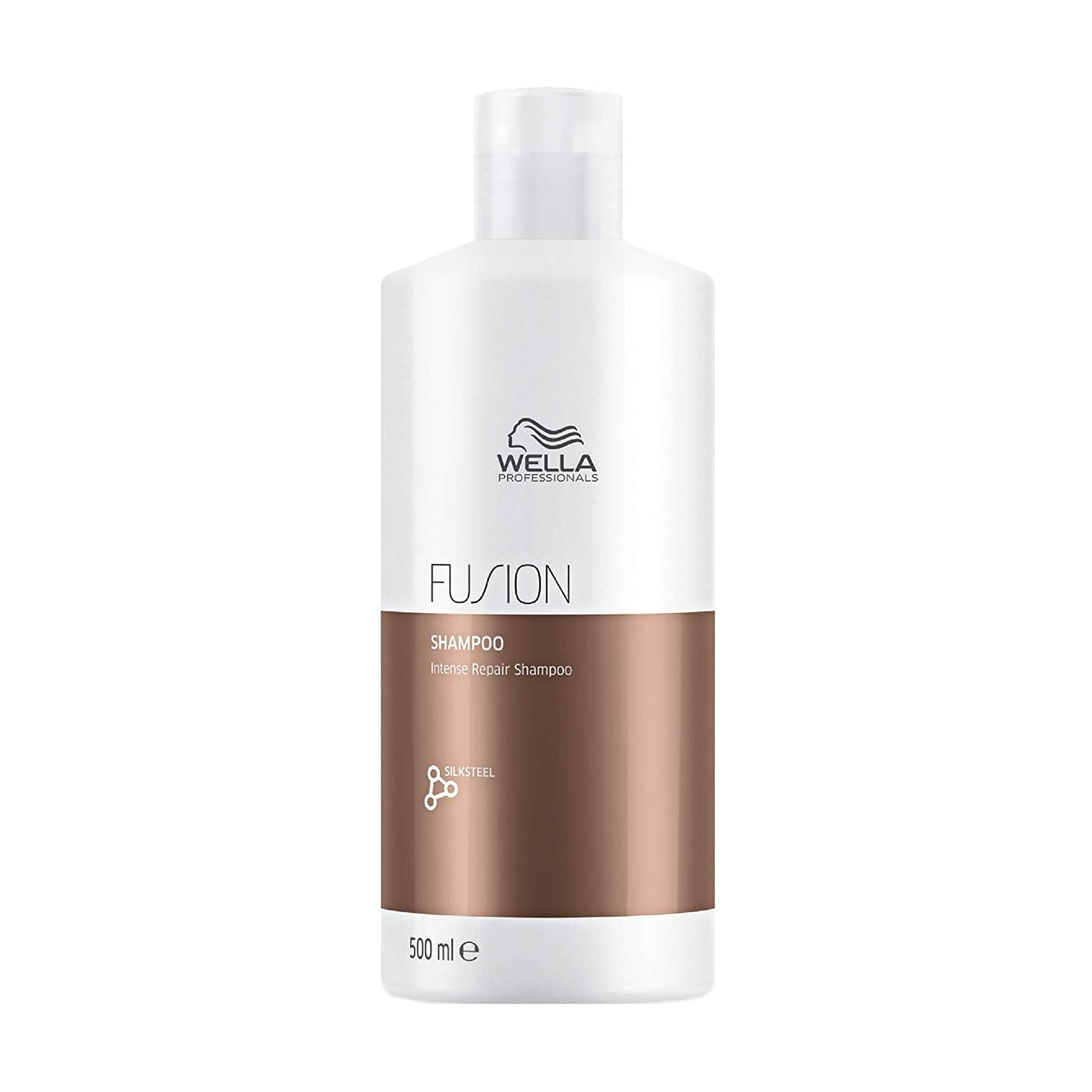 Інтенсивний відновлювальний шампунь Wella Professionals Fusion Intense Repair Shampoo для пошкодженого волосся, з амінокислотами шовку, 500 мл