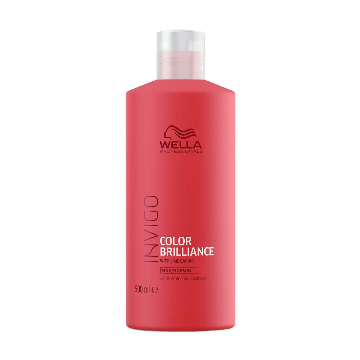 Шампунь Wella Professionals Invigo Color Brilliance Coarse Shampoo для пофарбованого жорсткого волосся, з ікрою лайма, 500 мл