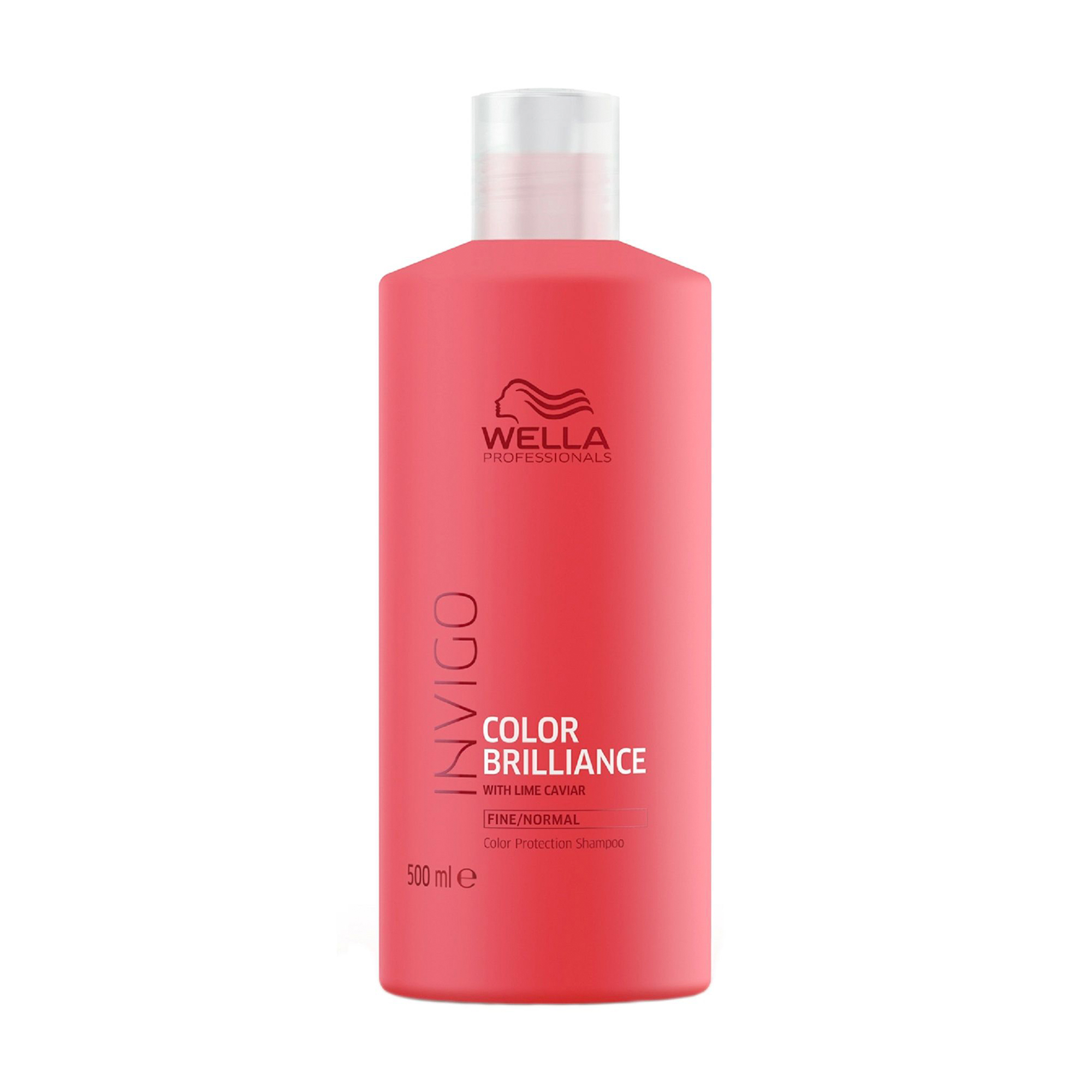Шампунь Wella Professionals Invigo Color Brilliance Shampoo для пофарбованого нормального та тонкого волосся, з лаймовою ікрою, 500 мл